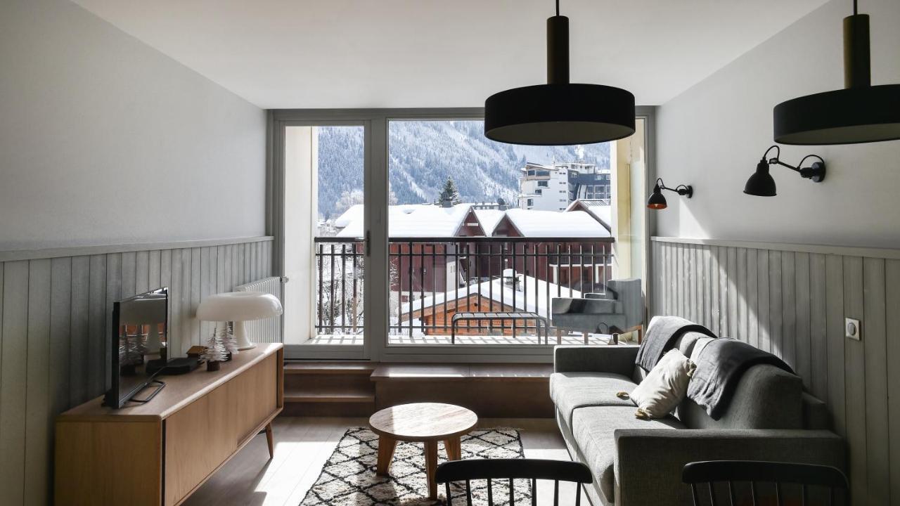 Appartement La Vallee Blanche Avec Parking Gratuit Chamonix Kültér fotó